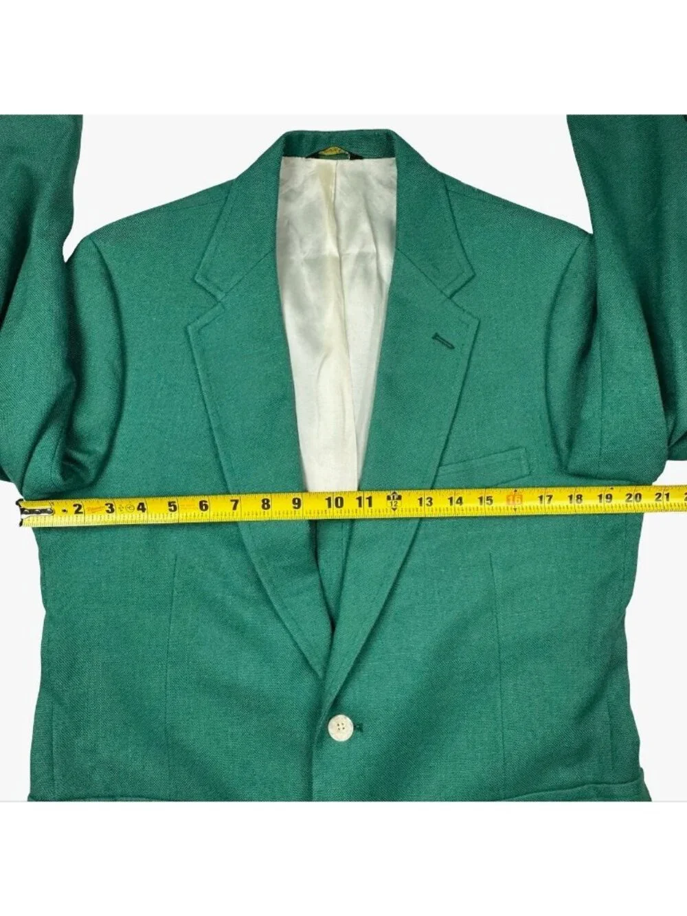 VTG Burdines Men’s Wool 2-Button Blazer Kelly Green • 40R